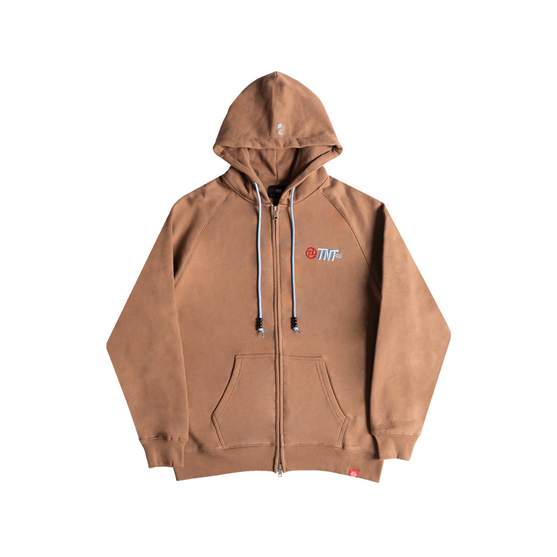 Comfy Hooded Sweatshirt (Brown)