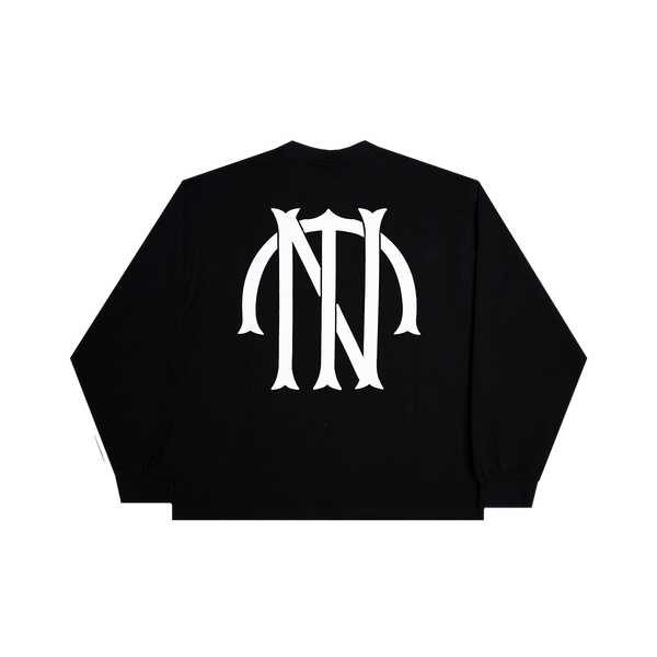 After Dark Logo L/S (Black)