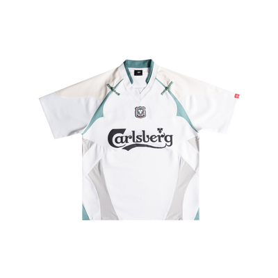 Chinese Ribbon Jersey (White/Beige)