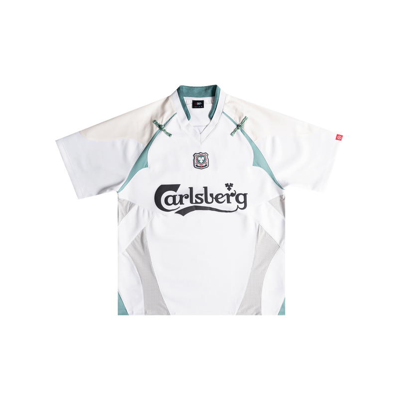 Chinese Ribbon Jersey (White/Beige)