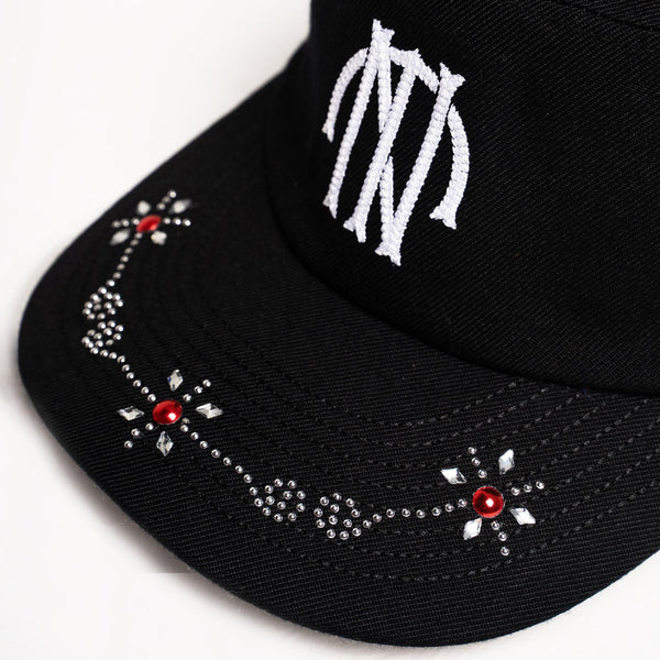 Badge Pillbox Cap (Black)