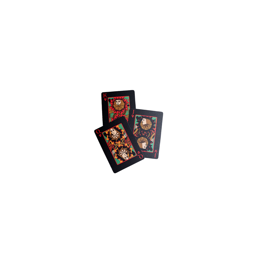 Black Fortune Playing Cards