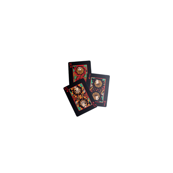Black Fortune Playing Cards