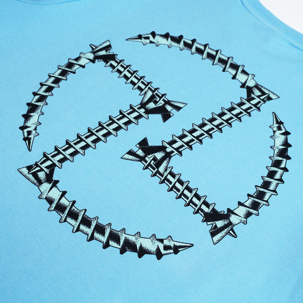Screw The Logo Tee (Blue)