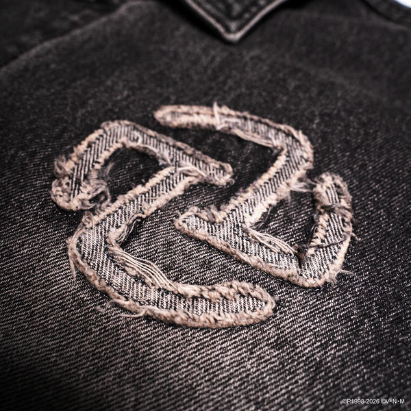 HXH Camo Denim Jacket (Black)