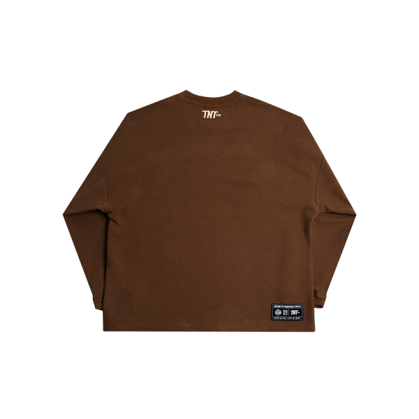 RFJAM L/S Tee (Brown)