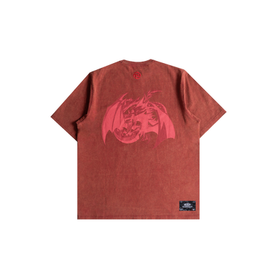 OS Washed Tee (Washed Red)