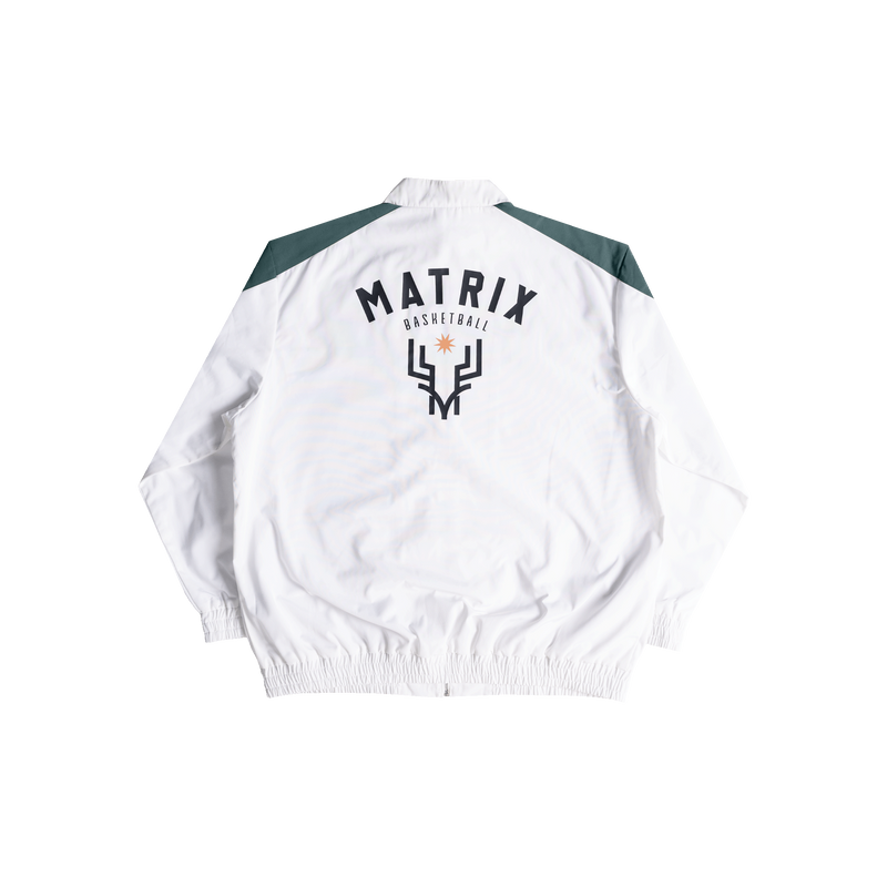 NS Matrix Track Jacket (White)