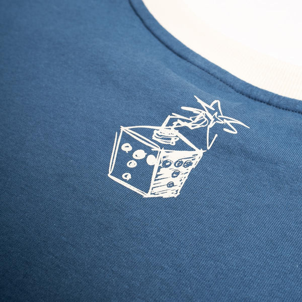 Infamous Boxy Tee (Blue)