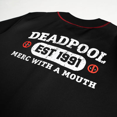 Deadpool Baseball Jersey (Black)