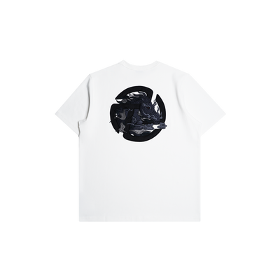 Flame Horse Tee (White)