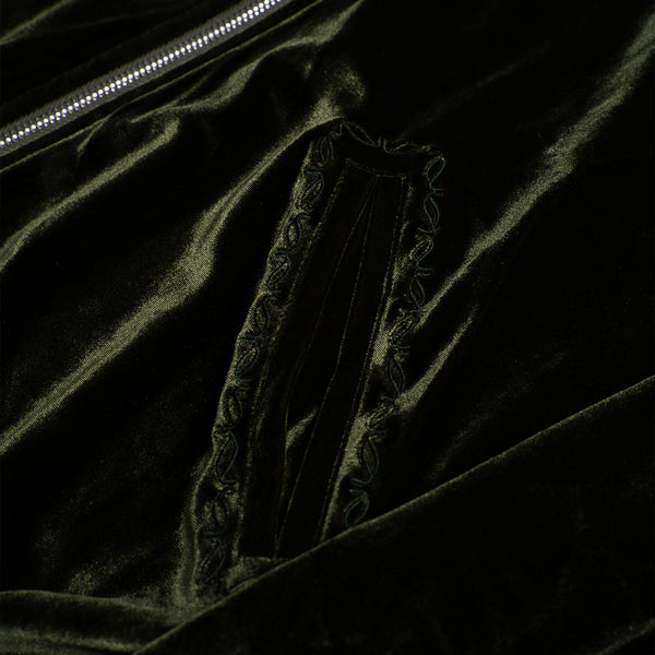 TNTCO x SFC Velvet Jacket (Green)
