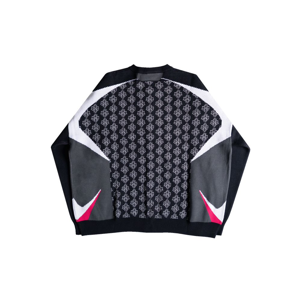 Racing Knitwear Jacket (Black)