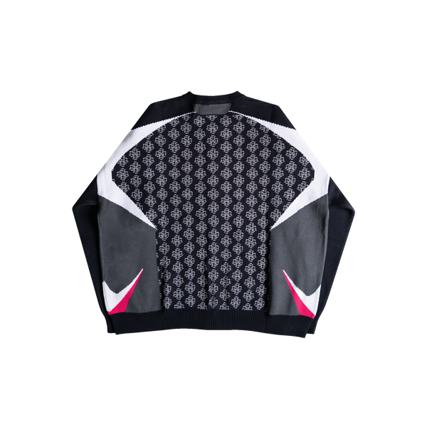Racing Knitwear Jacket (Black)