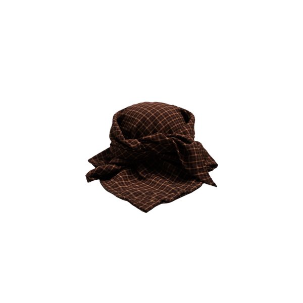 Studded Logo Cap (Brown)
