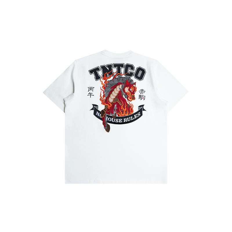 Pyro Horse Tee (White)