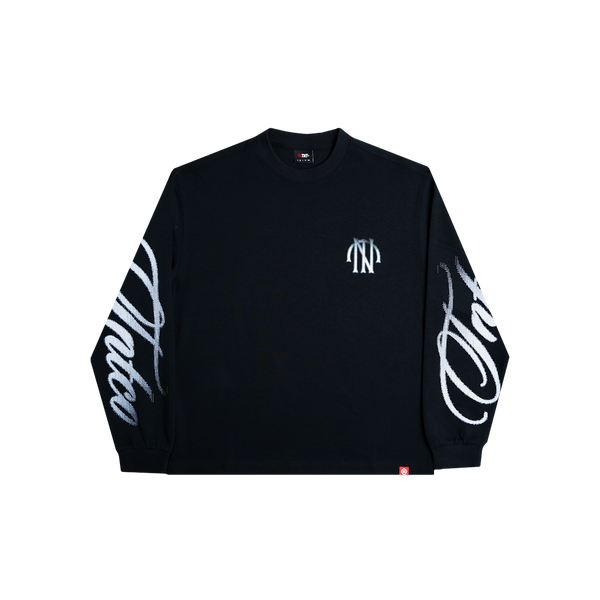 Fading Logo L/S (Black)