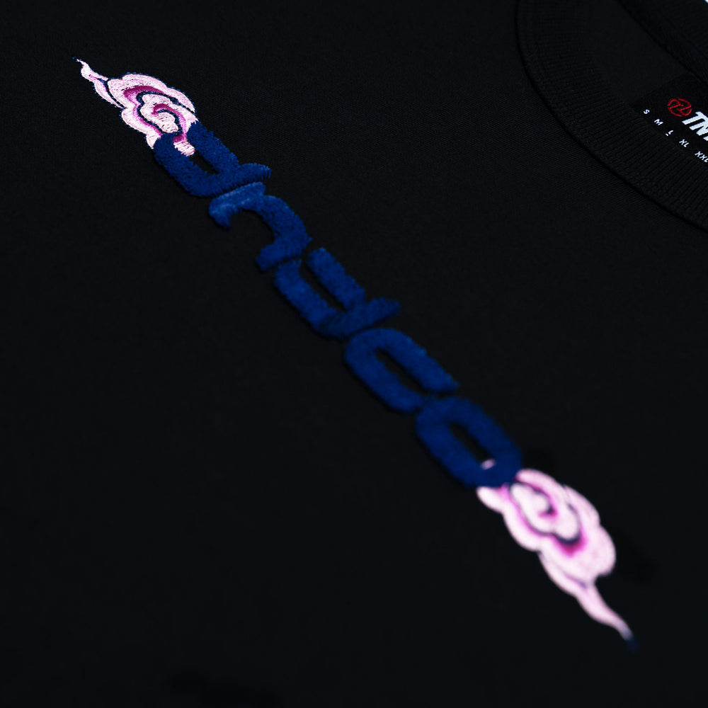 Tibetan Purple Horse Tee (Black)