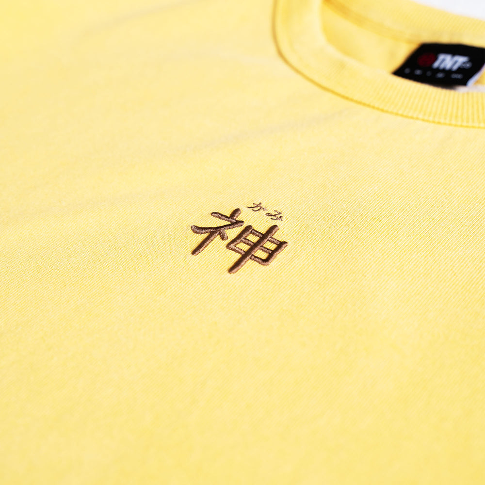 RA Washed Tee (Washed Yellow)