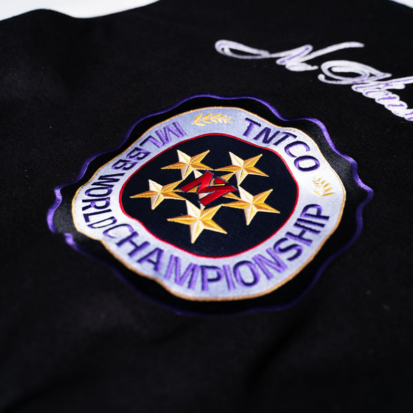 Champion Varsity Jacket (Black)