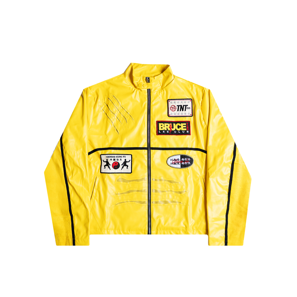 Battle Call Biker Jacket (Yellow/Black)
