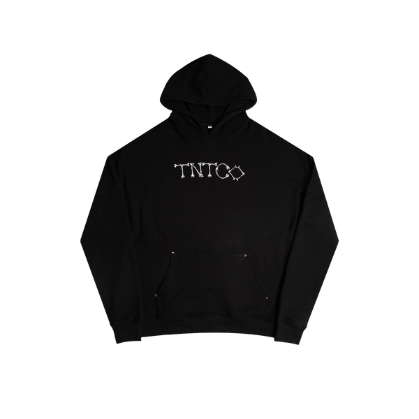 Skeleton Logo Hoodie (Black)