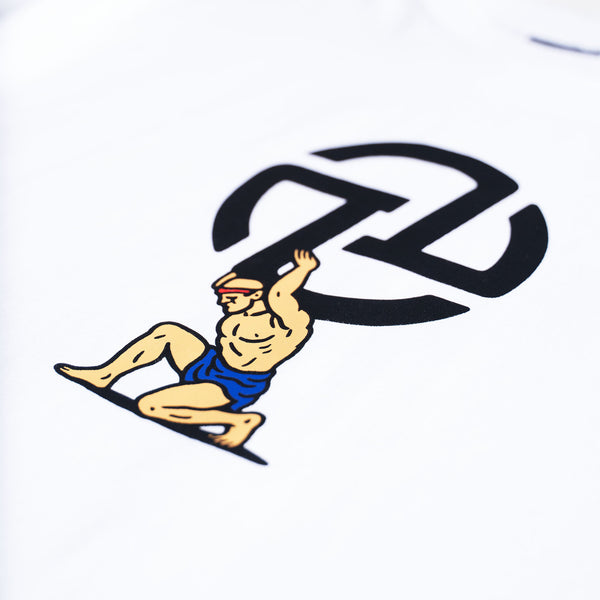 Burden Logo Tee (White)