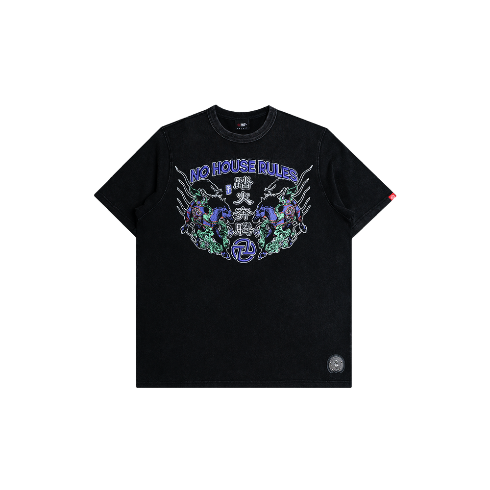 Mustang Stonewashed Tee (Black)