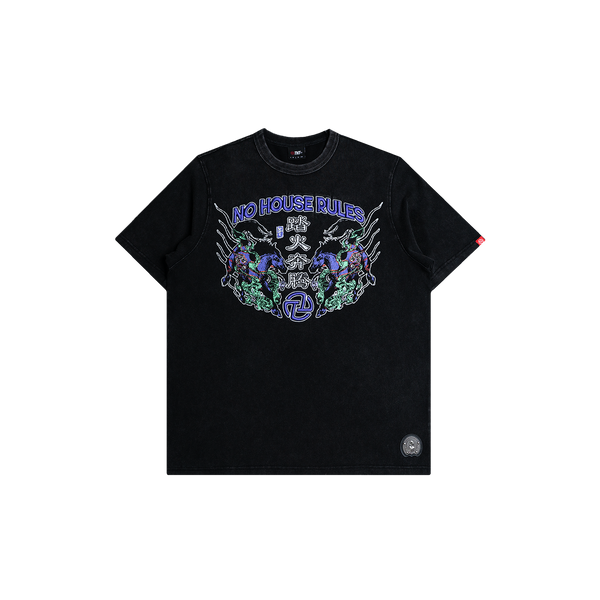 Mustang Stonewashed Tee (Black)