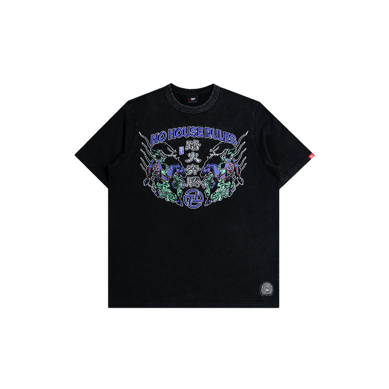 Mustang Stonewashed Tee (Black)