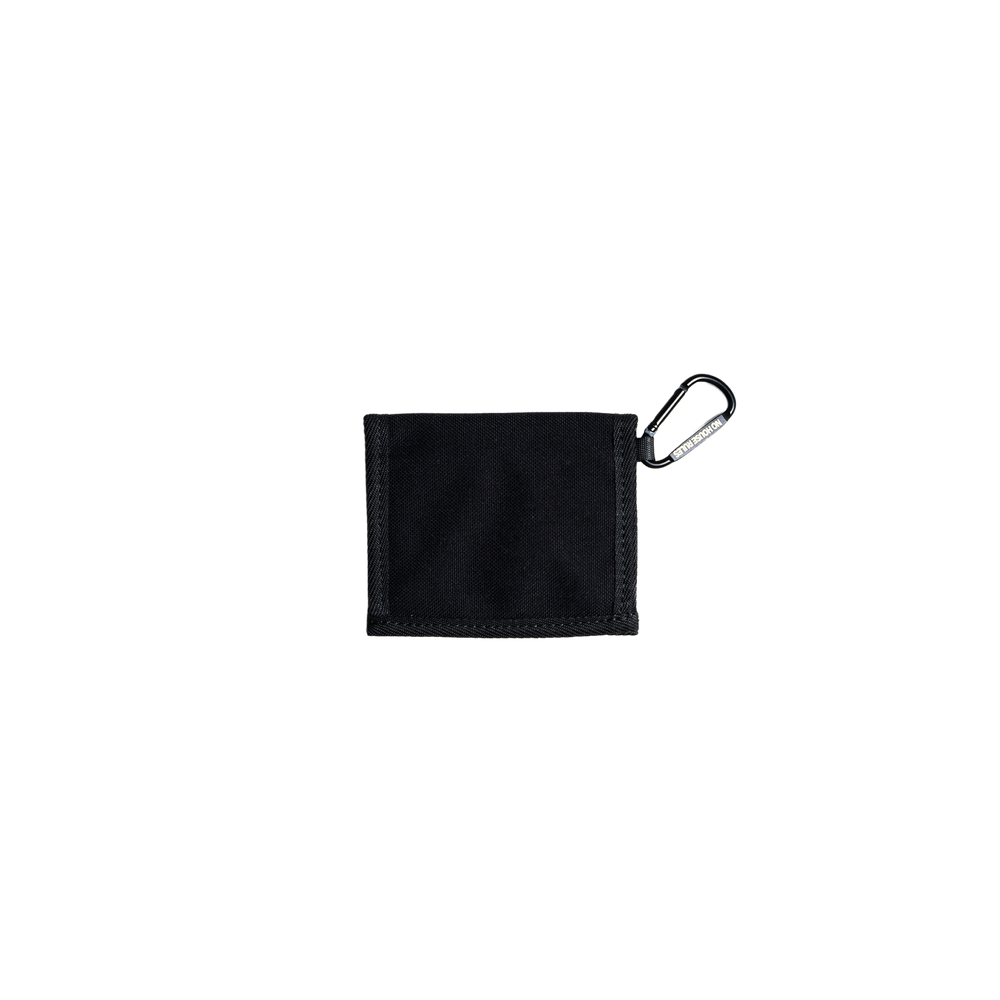 Floral Wallet (Black)