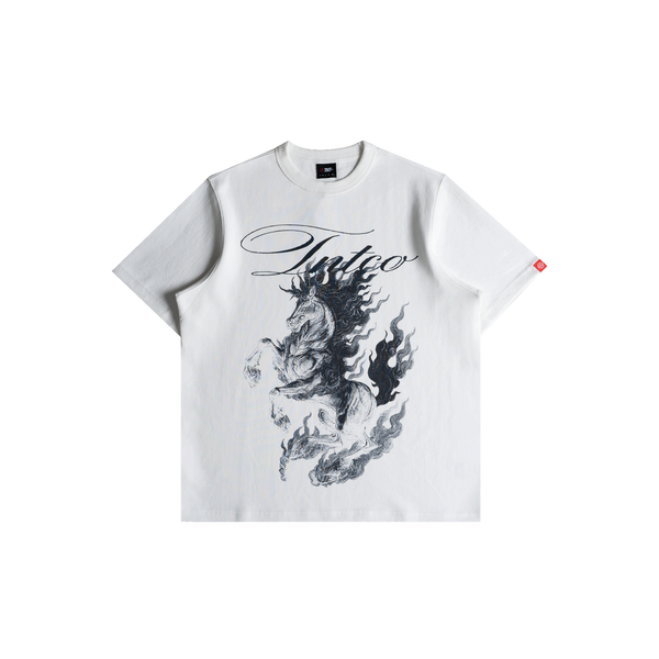 Roaring Horse Tee (White)