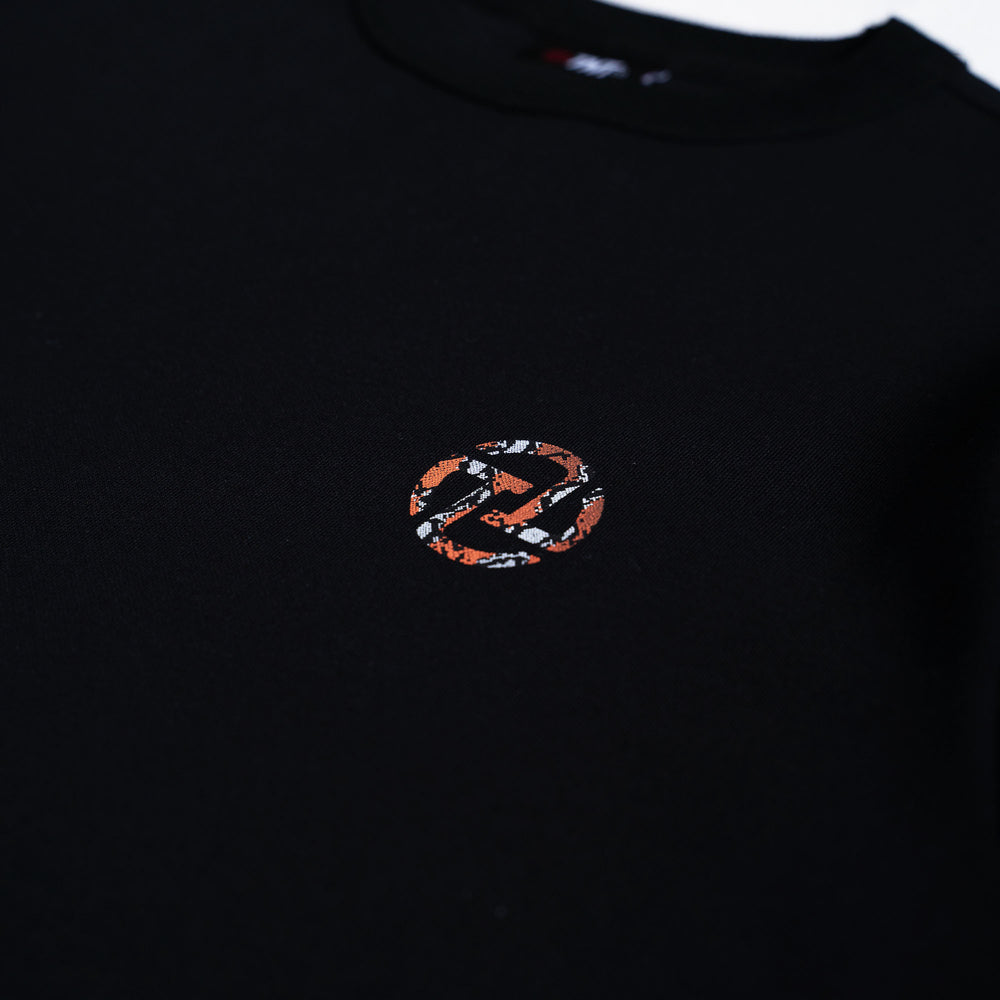 Snakeskin Logo Tee (Black)