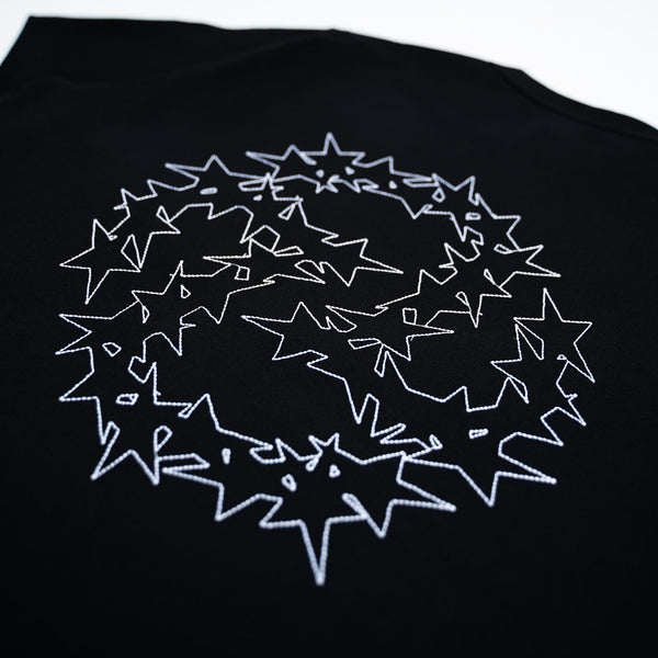 Spiky Logo Tee (Black)
