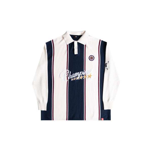 M6 Champion L/S Jersey (Navy/White)