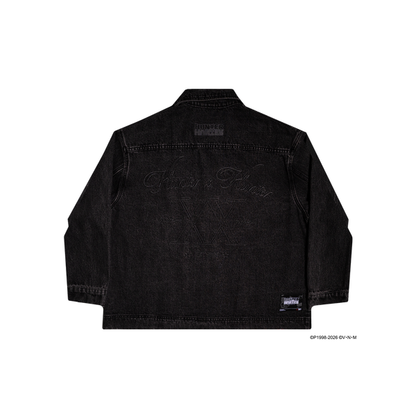 HXH Camo Denim Jacket (Black)