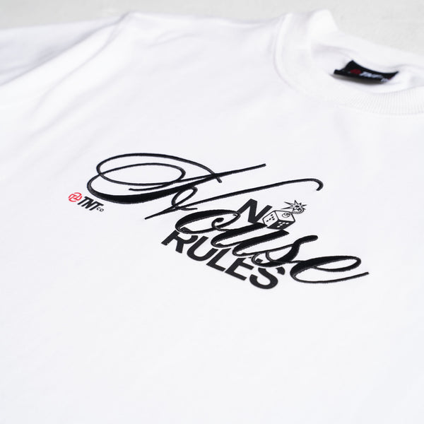 NHR Script Tee (White)