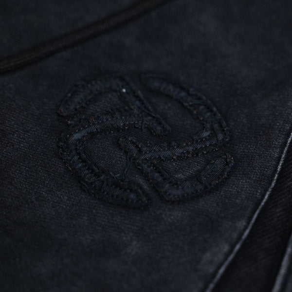 Golden Stonedwashded Hoodie (Black)