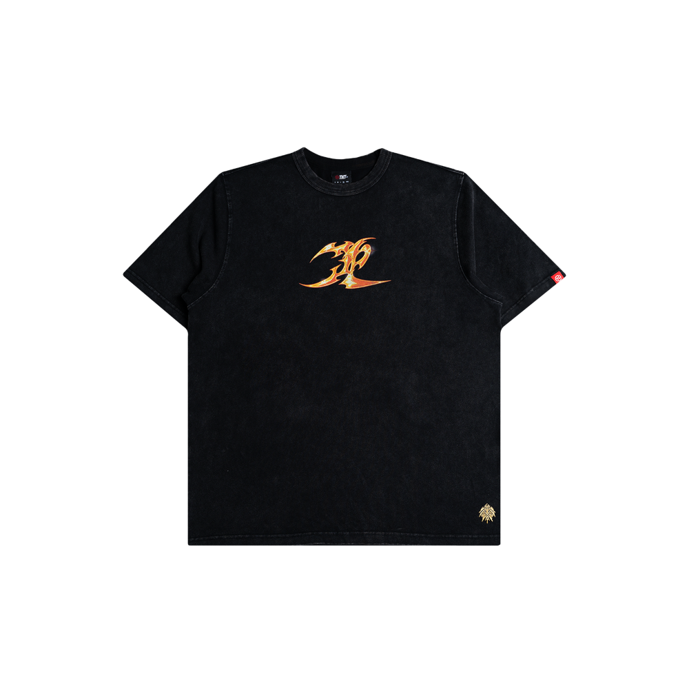 Golden Stonedwashed Tee (Black)