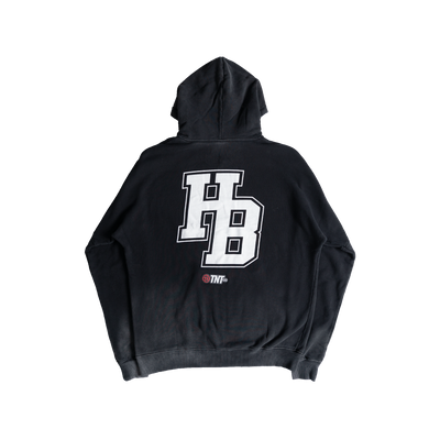 HB Stone Washed Hoodie (Black)