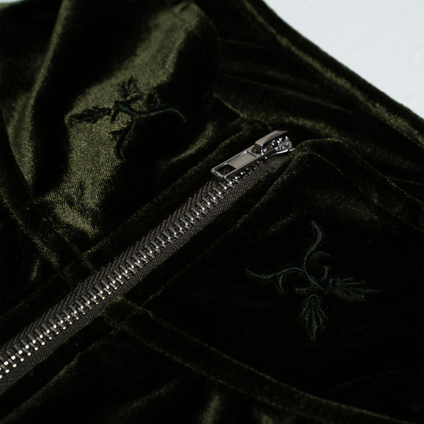 TNTCO x SFC Velvet Jacket (Green)