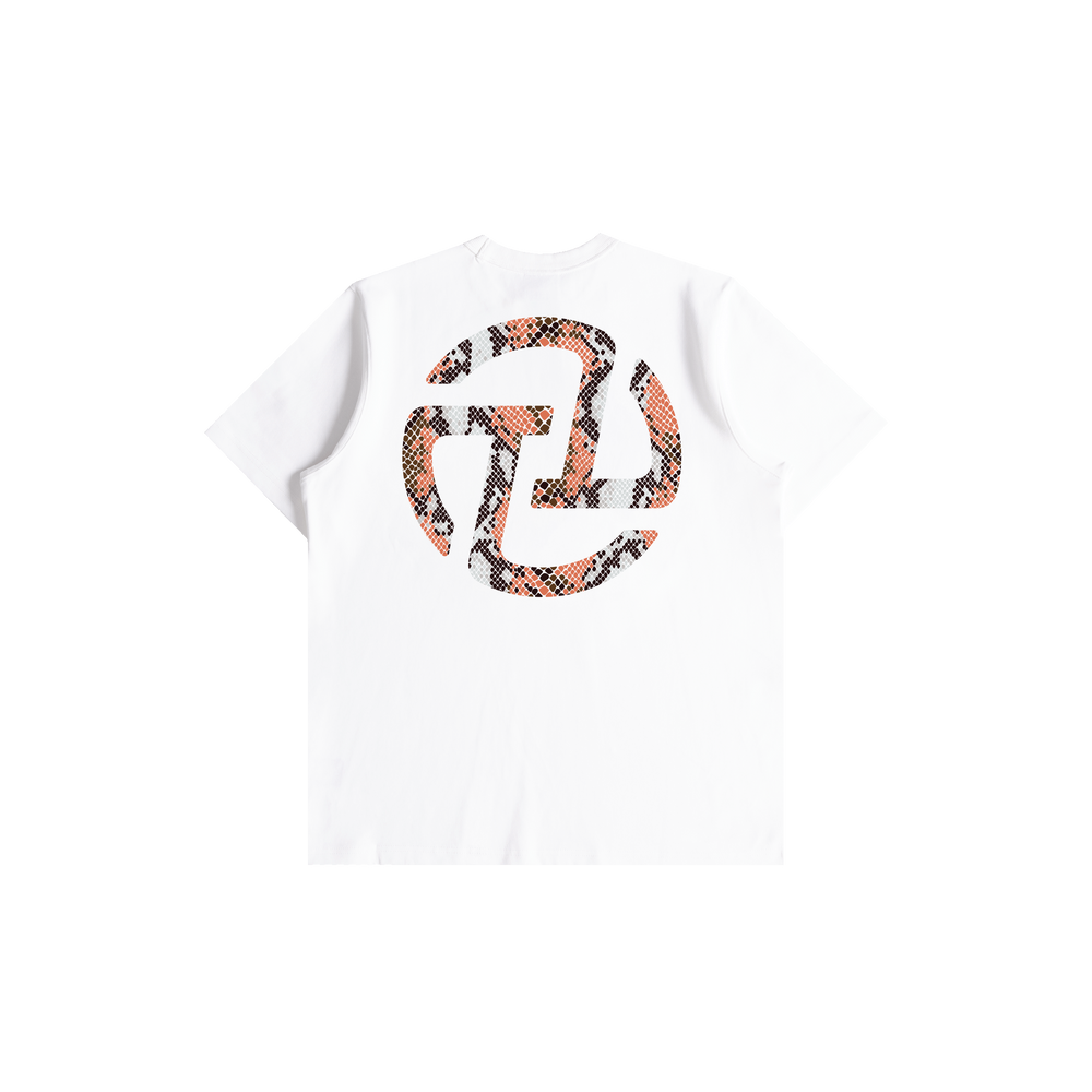 Snakeskin Logo Tee (White)