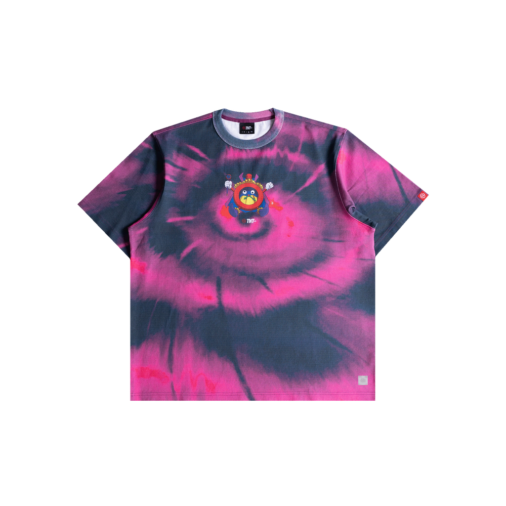 Time Wizard Tie Dyed Tee (Tie Dyed Red)