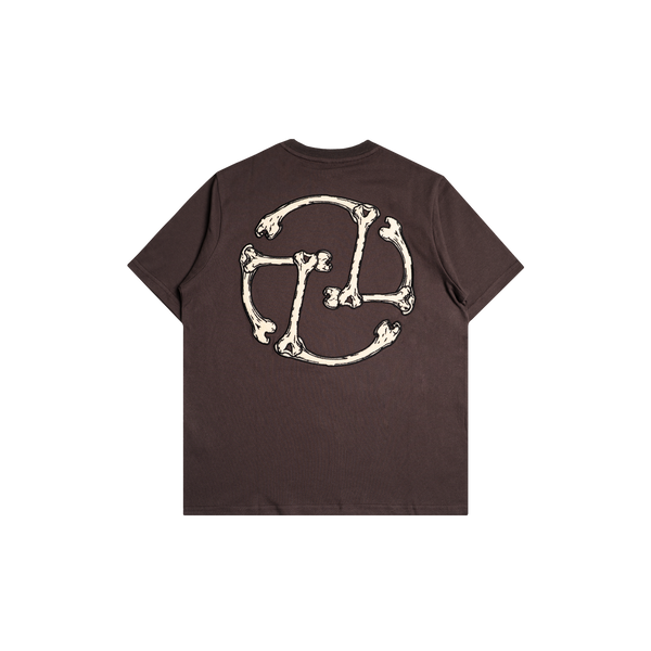 Skeleton Logo Tee (Dark Grey)