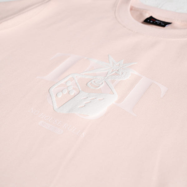 Dicenamite Script Tee (Rose Gold)