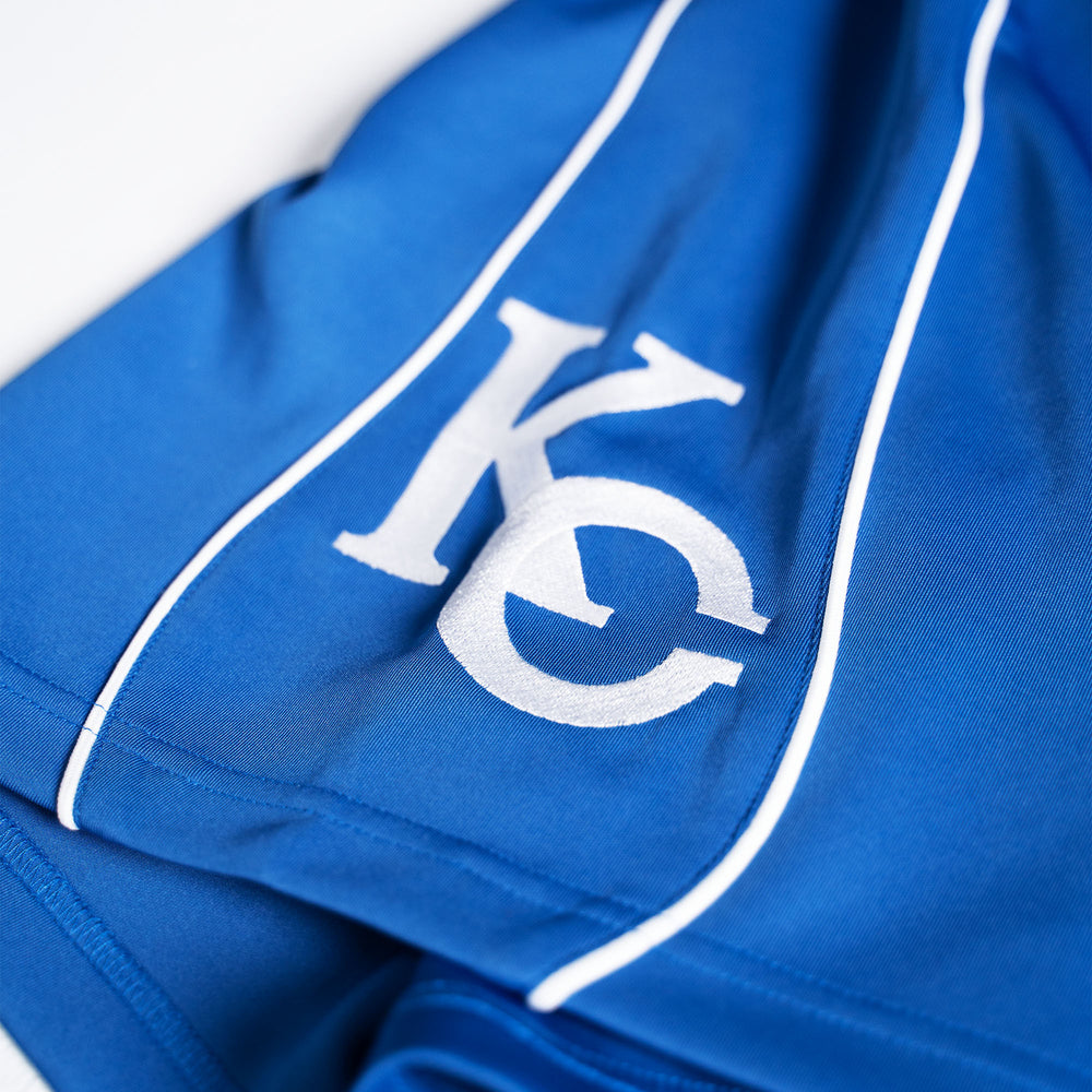 KC Shorts (White/Blue)