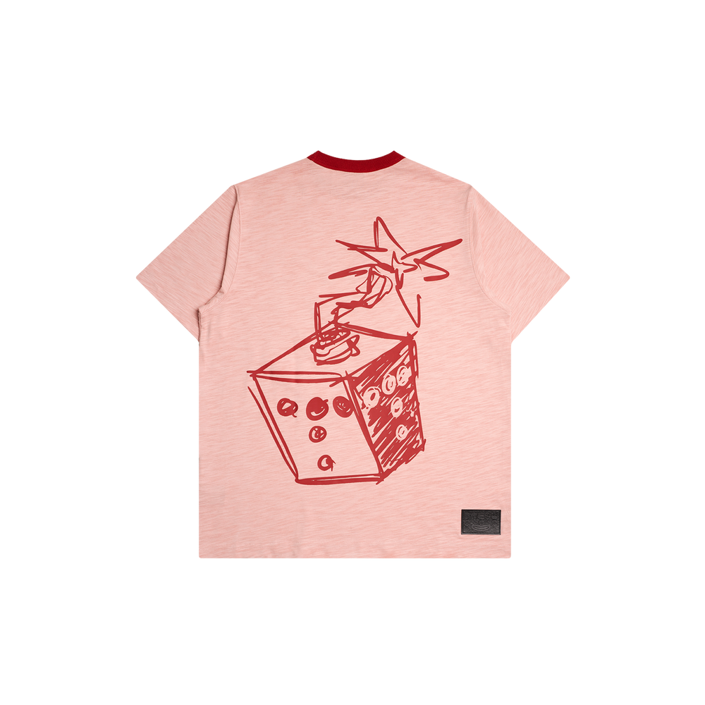Scribble Logo Tee (Red) – TNTCO