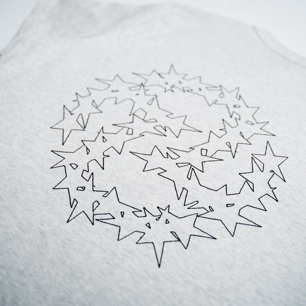 Spiky Logo Tee (Grey)