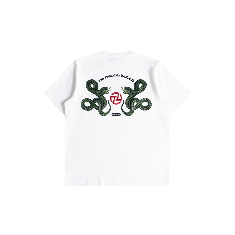 Snake NHR Tee (White)