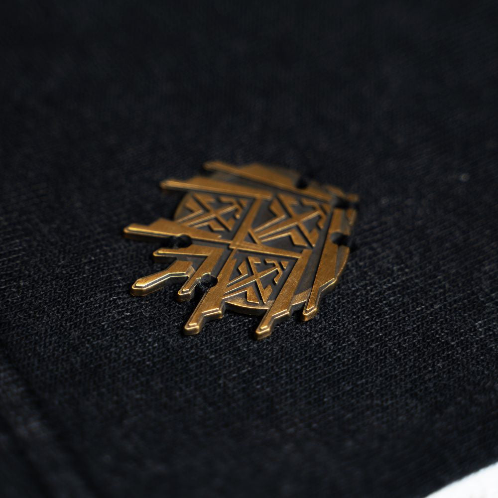 Golden Stonedwashed Tee (Black)